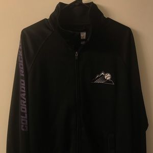 Colorado Rockies zip-down jacket